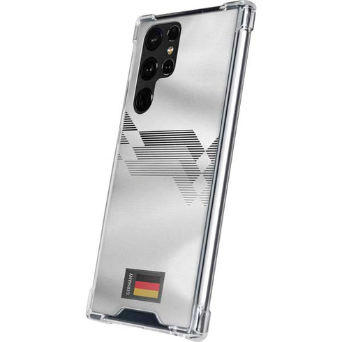 Germany Soccer Flag Galaxy S22 Ultra Clear Case